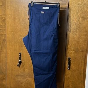 Men’s Big and Tall Scrub pants 4XL Navy Blue